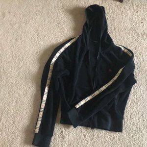 Burberry hoodie. Super cute!